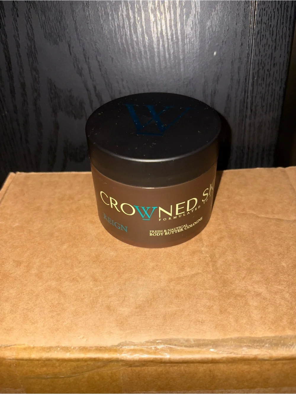 Crowned Scent Reign Men’s Moisturizing Body Butter - Brown